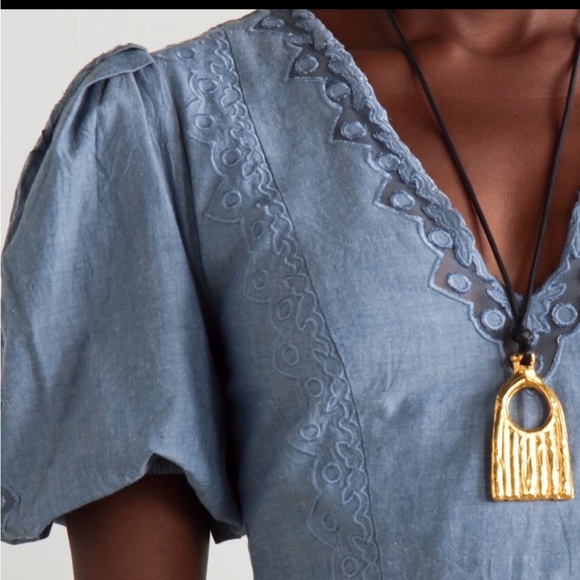 - NWT- Ulla Johnson Camila Mini dress Size 4 - Picture 2 of 14